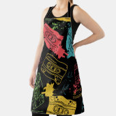 jaren '90 Stijl Cool Grunge Cassettes Schort (Insitu)