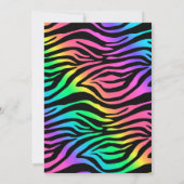 jaren '90 thema verjaardagsuitnodiging kaart (Achterkant)