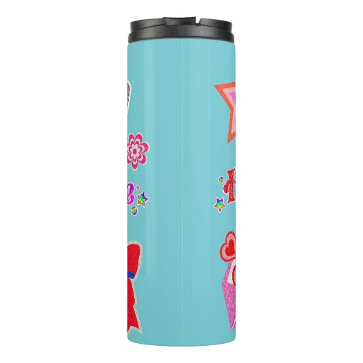 jaren 90 thermosbeker (Achterkant)