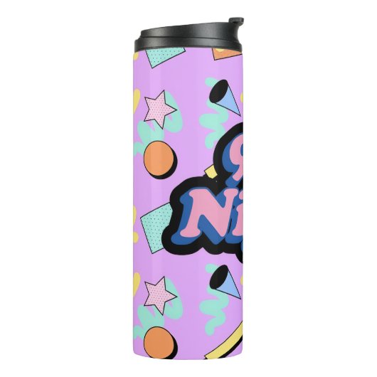 jaren 90 thermosbeker (Gedraaid links)