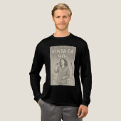 jaren '90 vibes Tri-Blend shirt (Voorkant)