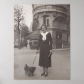 jaren dertig in het poster van Parijs (Voorkant)