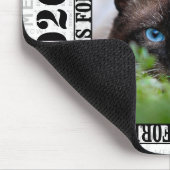 Jaren en naam van het Kat Pet Memorial Muismat (Hoek)