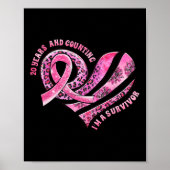 Jaren en tellen Ik ben een overlevende borstkanker Poster (Voorkant)
