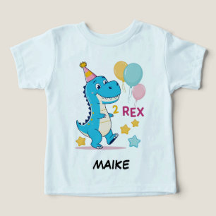 Jaren oude Dinosaurus Verjaardag Shirt   Plezier e