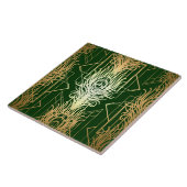 jaren twintig tegeltje (Zijkant)