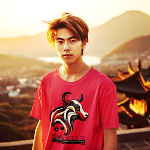 Jaren van de os - Chinees sterrenbeeld T-shirt