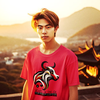 Jaren van de os - Chinees sterrenbeeld T-shirt