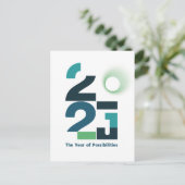 Jaren van mogelijkheden briefkaart (Staand voorkant)