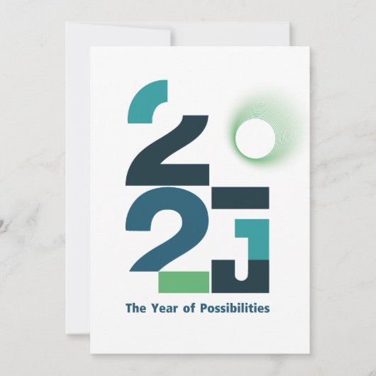 Jaren van mogelijkheden kaart (Voorkant)