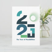 Jaren van mogelijkheden kaart (Staand voorkant)