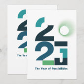 Jaren van mogelijkheden kaart (Voorkant / Achterkant)