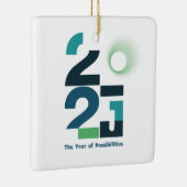 Jaren van mogelijkheden keramisch ornament (Rechts)