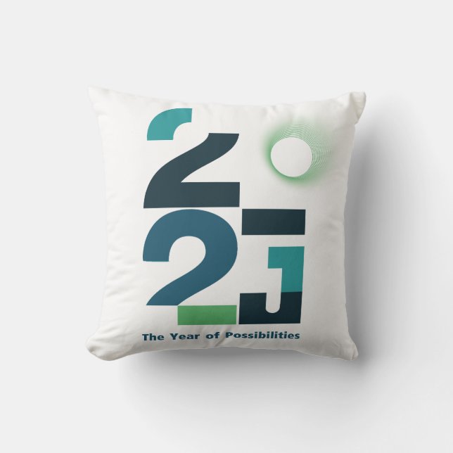 Jaren van mogelijkheden kussen (Voorkant)