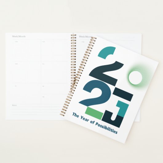 Jaren van mogelijkheden planner (Display)