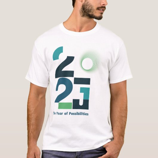 Jaren van mogelijkheden t-shirt (Voorkant)