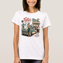 Jaren Vijftig Amerikaanse Droom Vintage Americana 