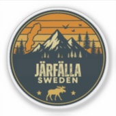 Järfälla, Zweden Sverige Sticker (Voorkant)