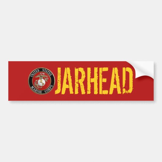 Jarhead Bumpersticker (Voorkant)