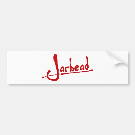 JARHEAD BUMPERSTICKER (Voorkant)