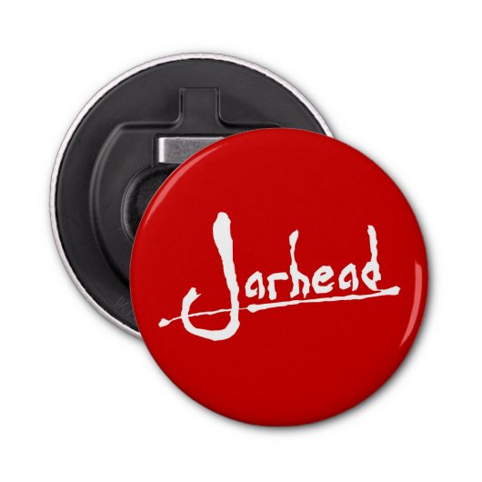 JARHEAD BUTTON FLESOPENER (Voorkant)