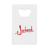 JARHEAD CREDITKAART FLESSENOPENER (Voorkant)