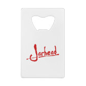 JARHEAD CREDITKAART FLESSENOPENER (Achterkant)