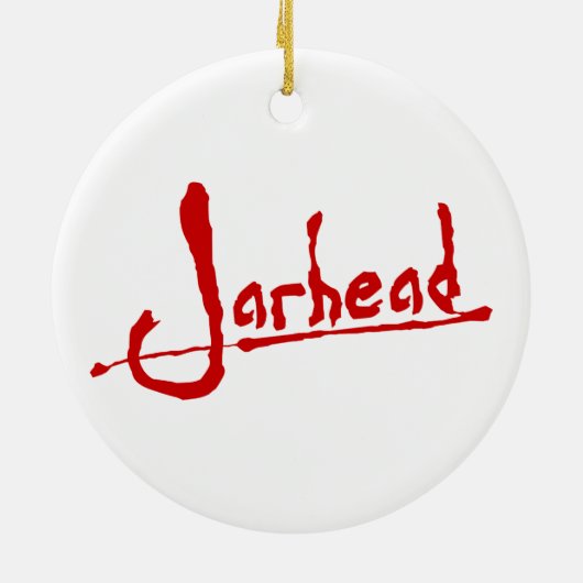 JARHEAD KERAMISCH ORNAMENT (Achterkant)