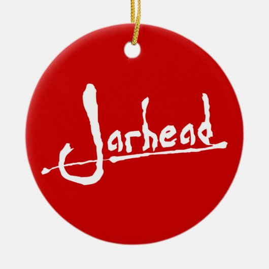JARHEAD KERAMISCH ORNAMENT (Voorkant)
