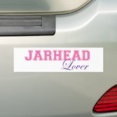 Jarhead Lover Bumpersticker (Op auto)