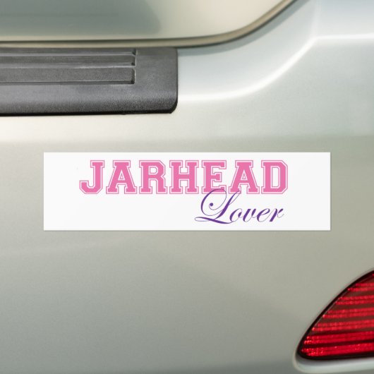 Jarhead Lover Bumpersticker (Op auto)