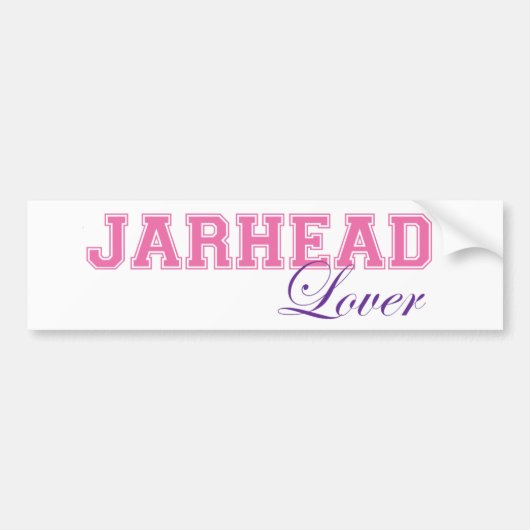 Jarhead Lover Bumpersticker (Voorkant)