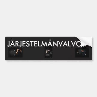 JÄRJESTELMÄNVALVOJA Bumpersticker