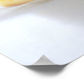 Jarlsberg Cheese Slice Poster (Hoek)