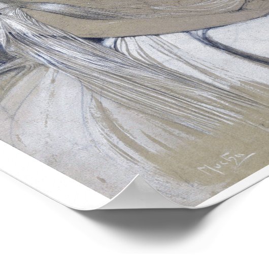 Jaroslava Muchova, Alphonse Mucha Poster (Hoek)