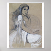 Jaroslava Muchova, Alphonse Mucha Poster (Voorkant)
