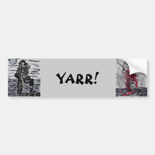 JARR! BUMPERSTICKER (Voorkant)