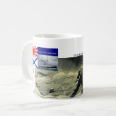 Jarra : A Great Victory por Terukata Ikeda, 1904 Koffiemok (Voorkant links)