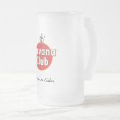 Jarra de cerveza de cristal esmerilado con diseño  matglas bierpul (Voorkant rechts)