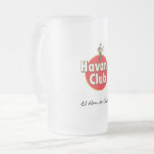 Jarra de cerveza de cristal esmerilado con diseño  matglas bierpul (Voorkant links)