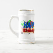 Jarra De Cerveza Happy birthday con globos Bierpul (Links)