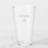 jarra / vaso con frase cubana glas (Achterkant)