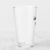 jarra / vaso con frase cubana glas (Rechts)