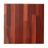 Jarrah Dark Reddish Wood Floor Tegeltje (Voorkant)