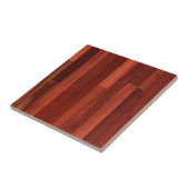 Jarrah Dark Reddish Wood Floor Tegeltje (Zijkant)