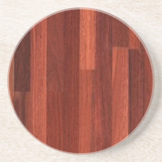 Jarrah Dark Reddish Wood Floor Zandsteen Onderzetter
