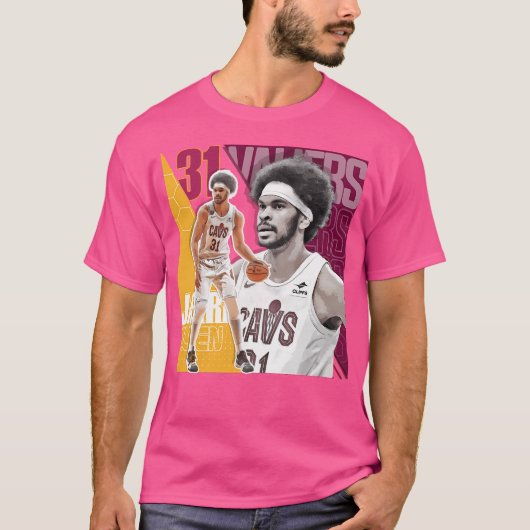 Jarrett Allen Basketball Shirt Tapestry (Voorkant)