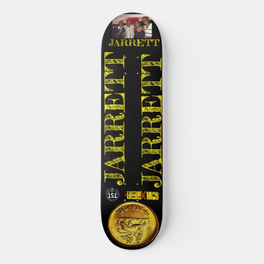JARRETT JMT 8 1/4 "Skateboard Deck Persoonlijk Skateboard (Voorkant)