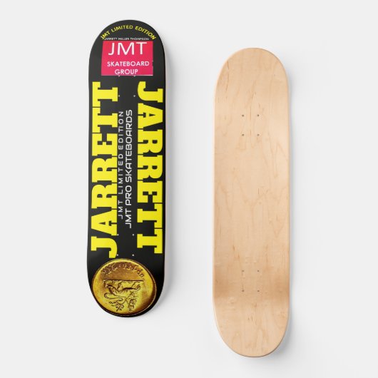 JARRETT. Skateboard (Voorkant)