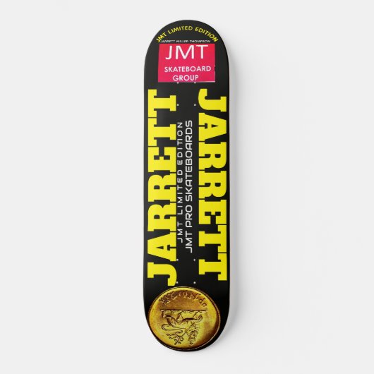 JARRETT. Skateboard (Voorkant)
